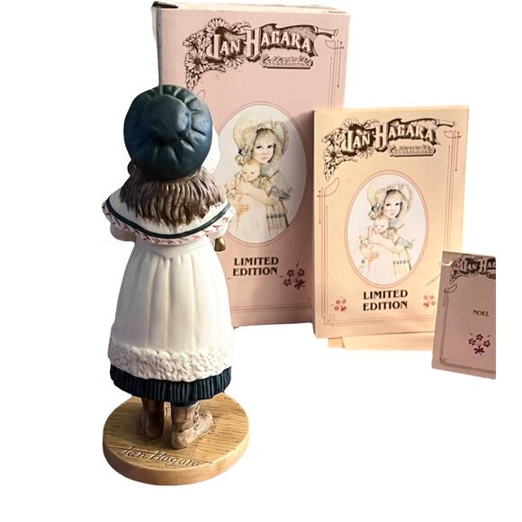 Jan Hagara NOEL CHRISTMAS FIGURINE Limited Edition Santa Teddy Bear COA BOX - Picture 4 of 9